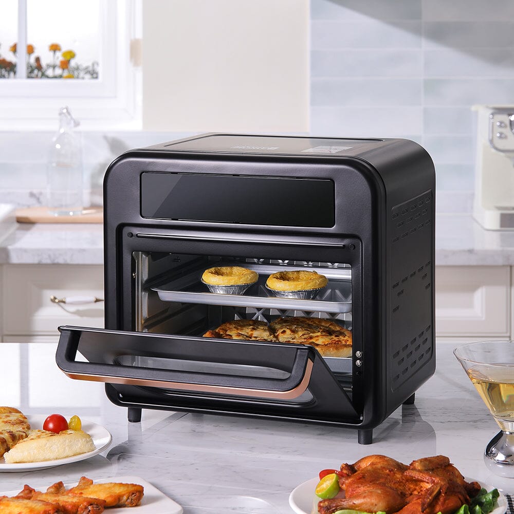 15L Smart Versatile Air Fryer Toaster Oven with Accessories Tools Air Fryers Living and Home