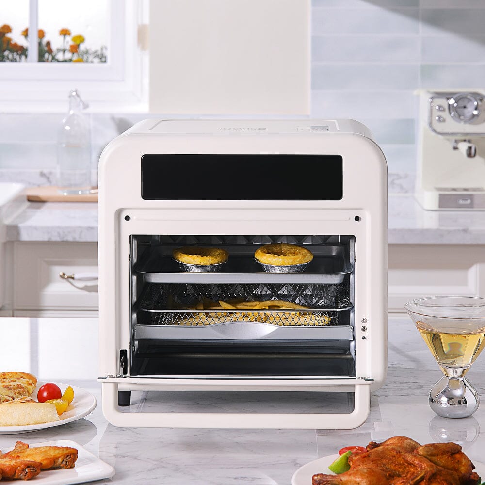 15L Smart Versatile Air Fryer Toaster Oven with Accessories Tools Air Fryers Living and Home