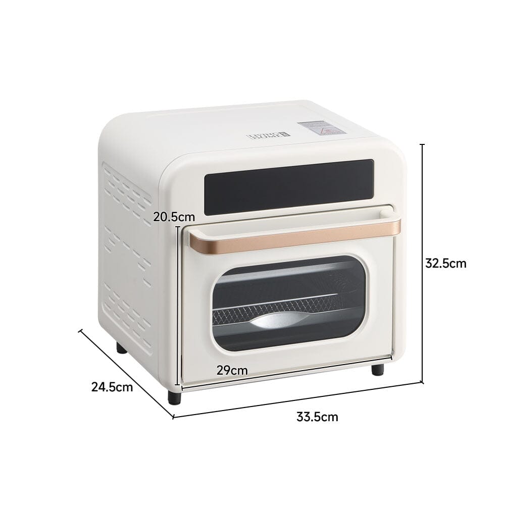 15L Smart Versatile Air Fryer Toaster Oven with Accessories Tools Air Fryers Living and Home