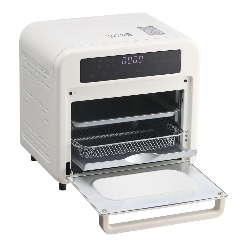 15L Smart Versatile Air Fryer Toaster Oven with Accessories Tools Air Fryers Living and Home