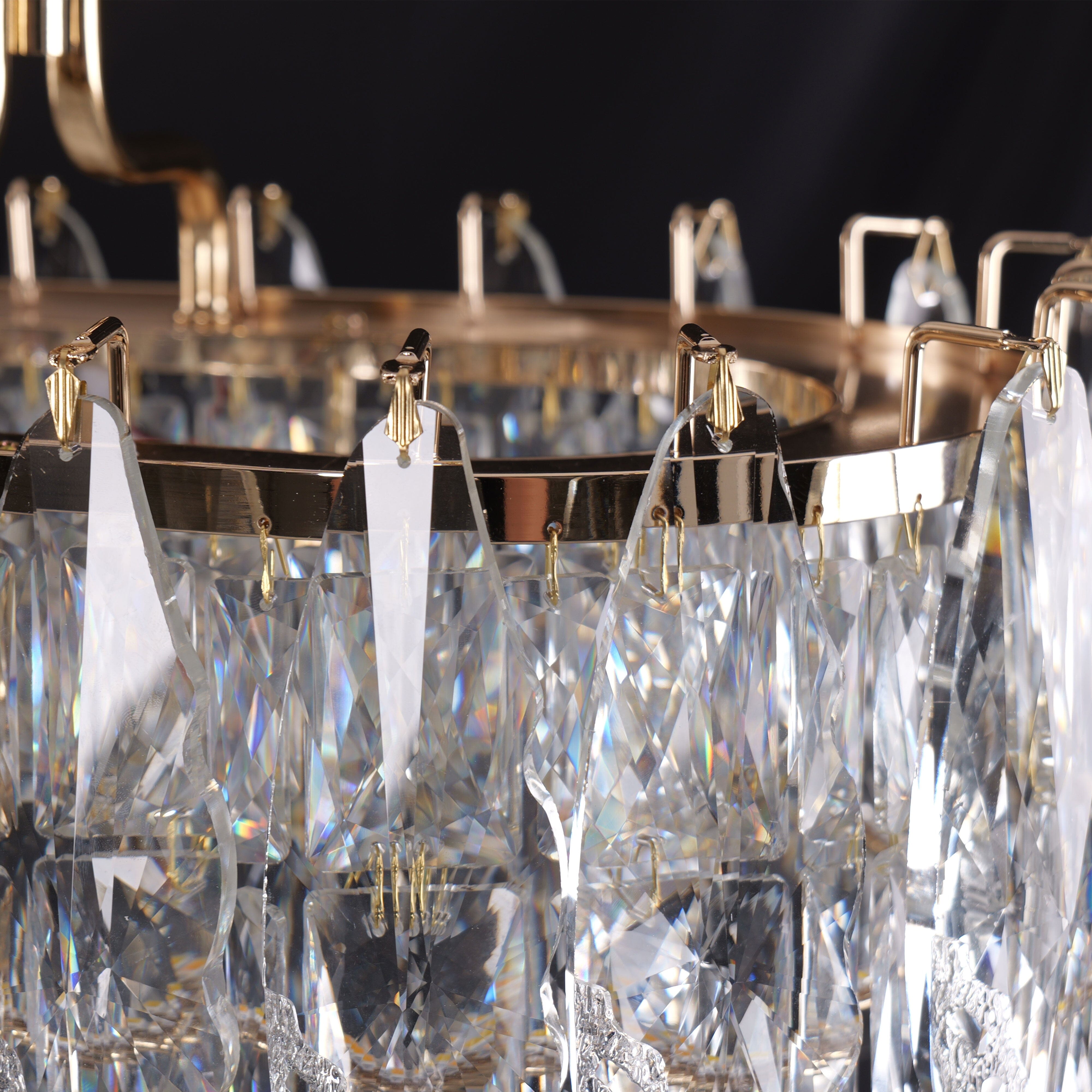 Lightsin Kitchen Island Lighting Modern Luxury Crystal Dimmable Pendant Light Lightsin UK