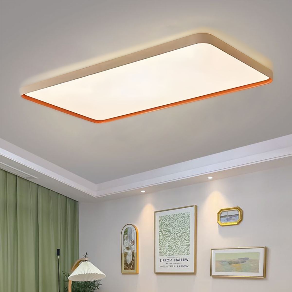 Lightsin Full Spectrum Dimmable LED Ceiling Light Available in 3 Sizes Lightsin UK L In Stock