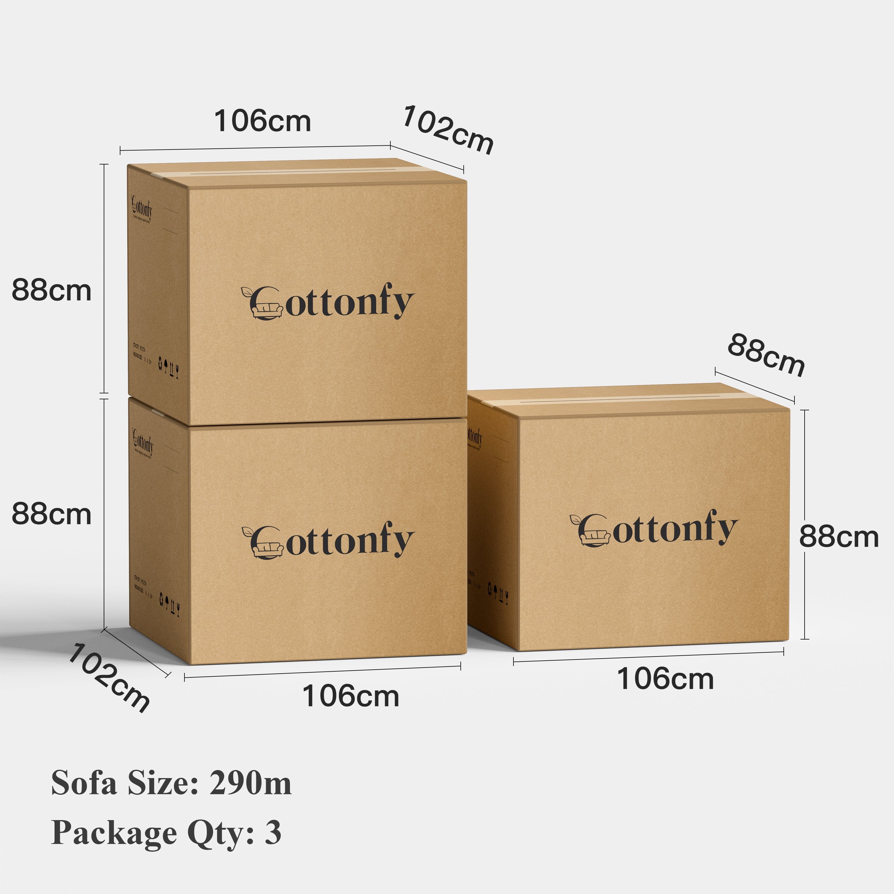 Cottonfy Convenient Remote Control Modular Chaise Sofa Bed Living and Home