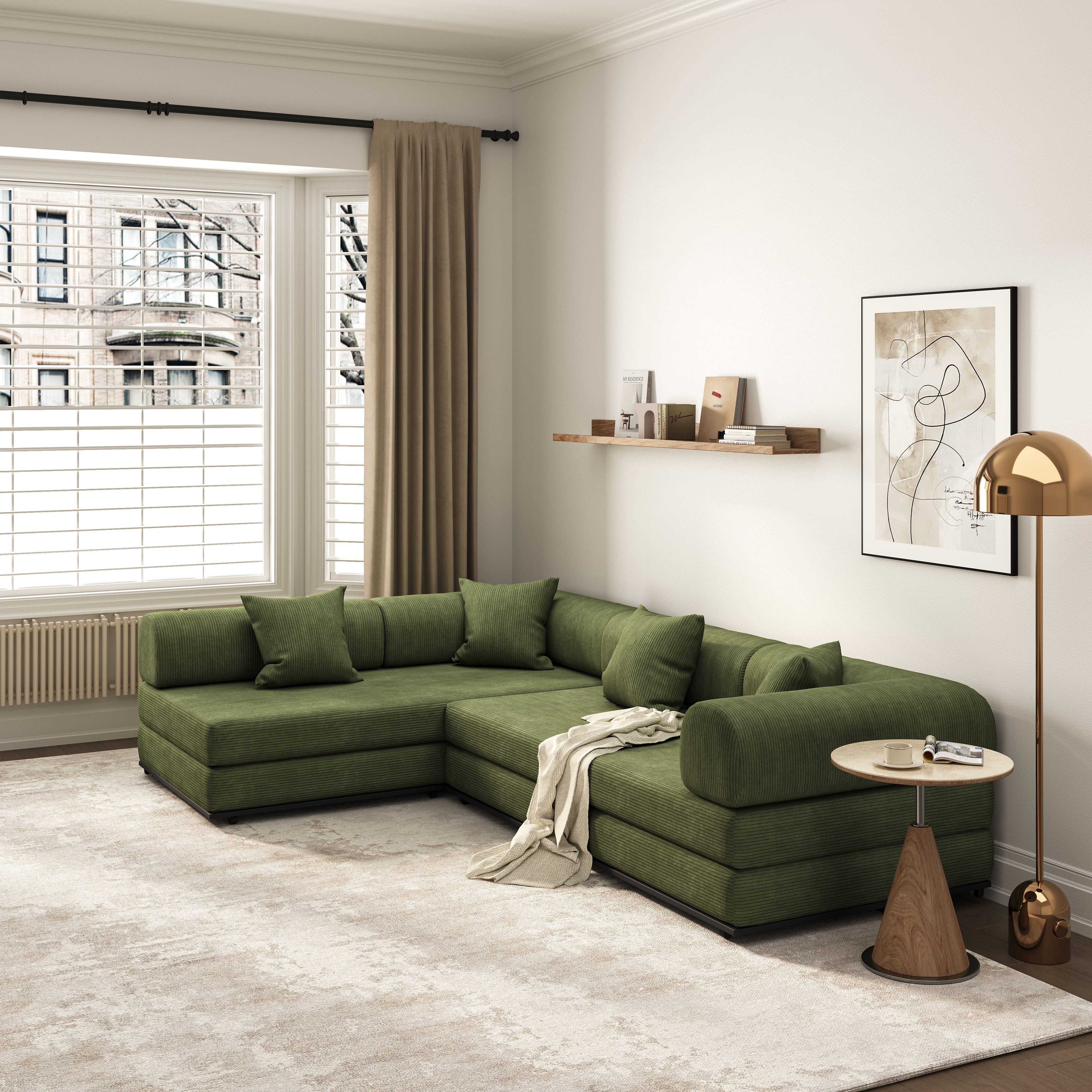 Cottonfy Matcha Toast Sofa Bed Cottonfy UK