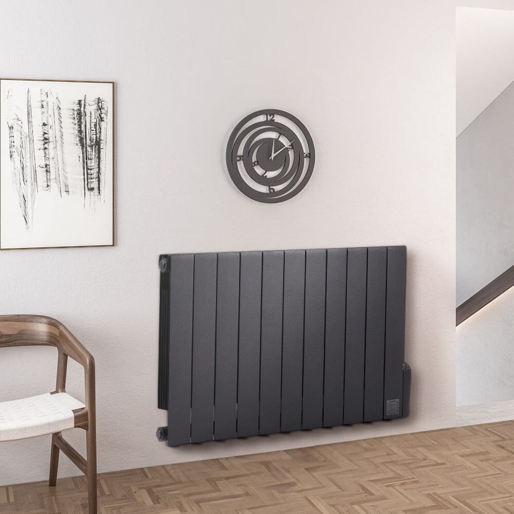 69-101 W Oil Filled Space Heaters Electric Radiator Heater with LCD Thermostat Space Heaters Living and Home