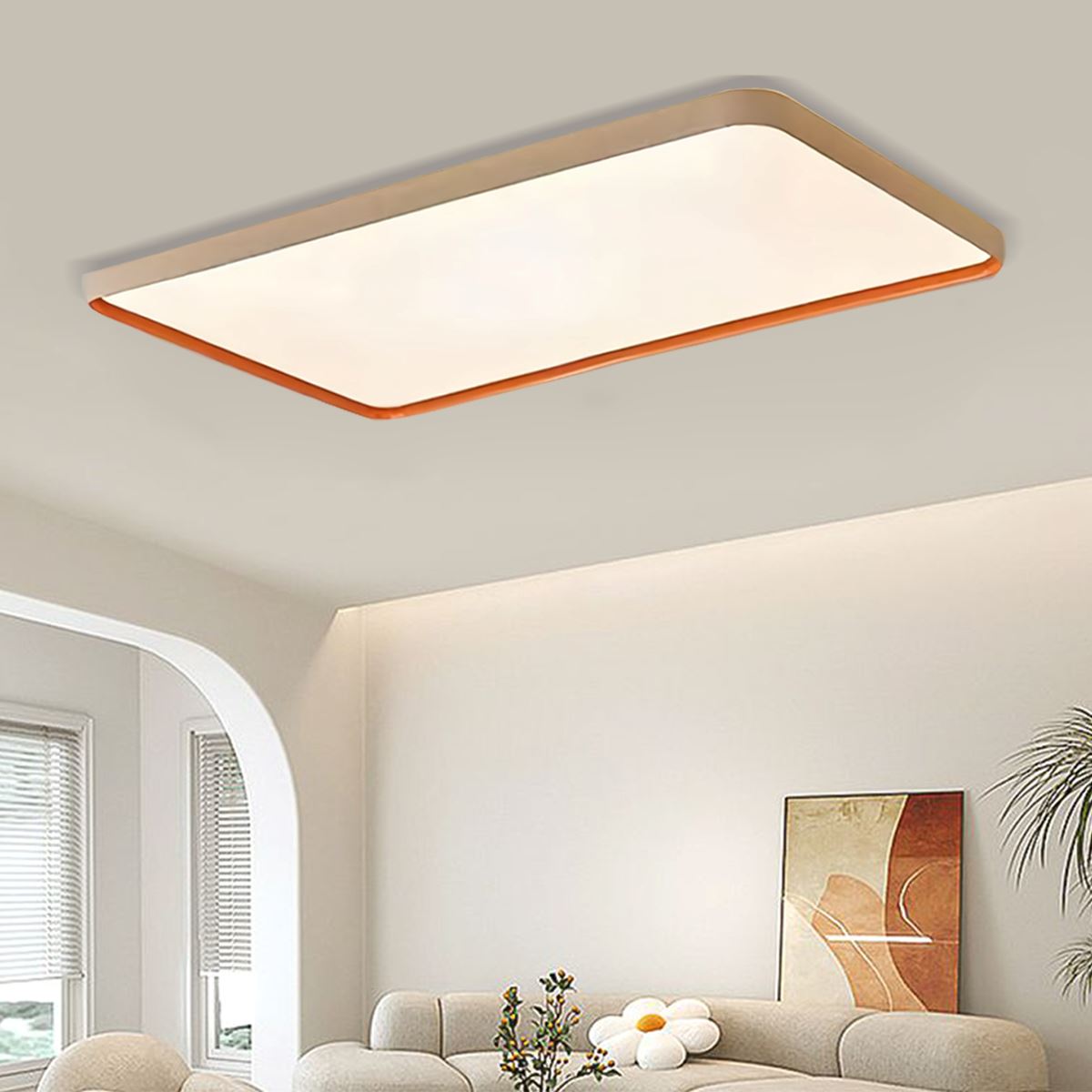 Lightsin Full Spectrum Dimmable LED Ceiling Light Available in 3 Sizes Lightsin UK