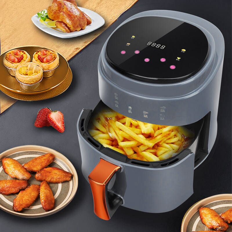 5.5L Hot Air Fryer Oven with Digital Controls for Kitchen Air Fryers Living and Home