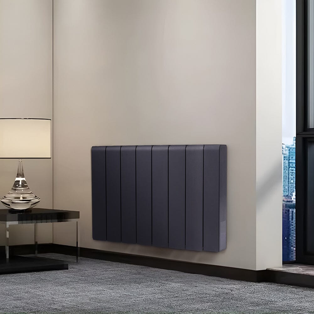 69-101 W Oil Filled Space Heaters Electric Radiator Heater with LCD Thermostat Space Heaters Living and Home