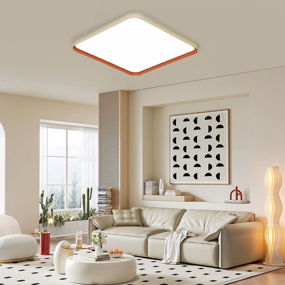 Lightsin Full Spectrum Dimmable LED Ceiling Light Available in 3 Sizes Lightsin UK
