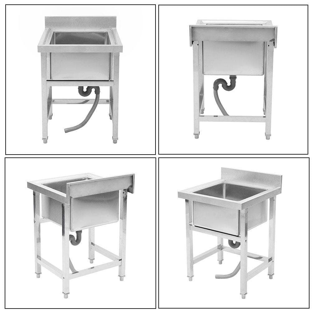 Commercial Kitchen Sink Stainless Steel Wash Basin Kitchen Sinks Living and Home