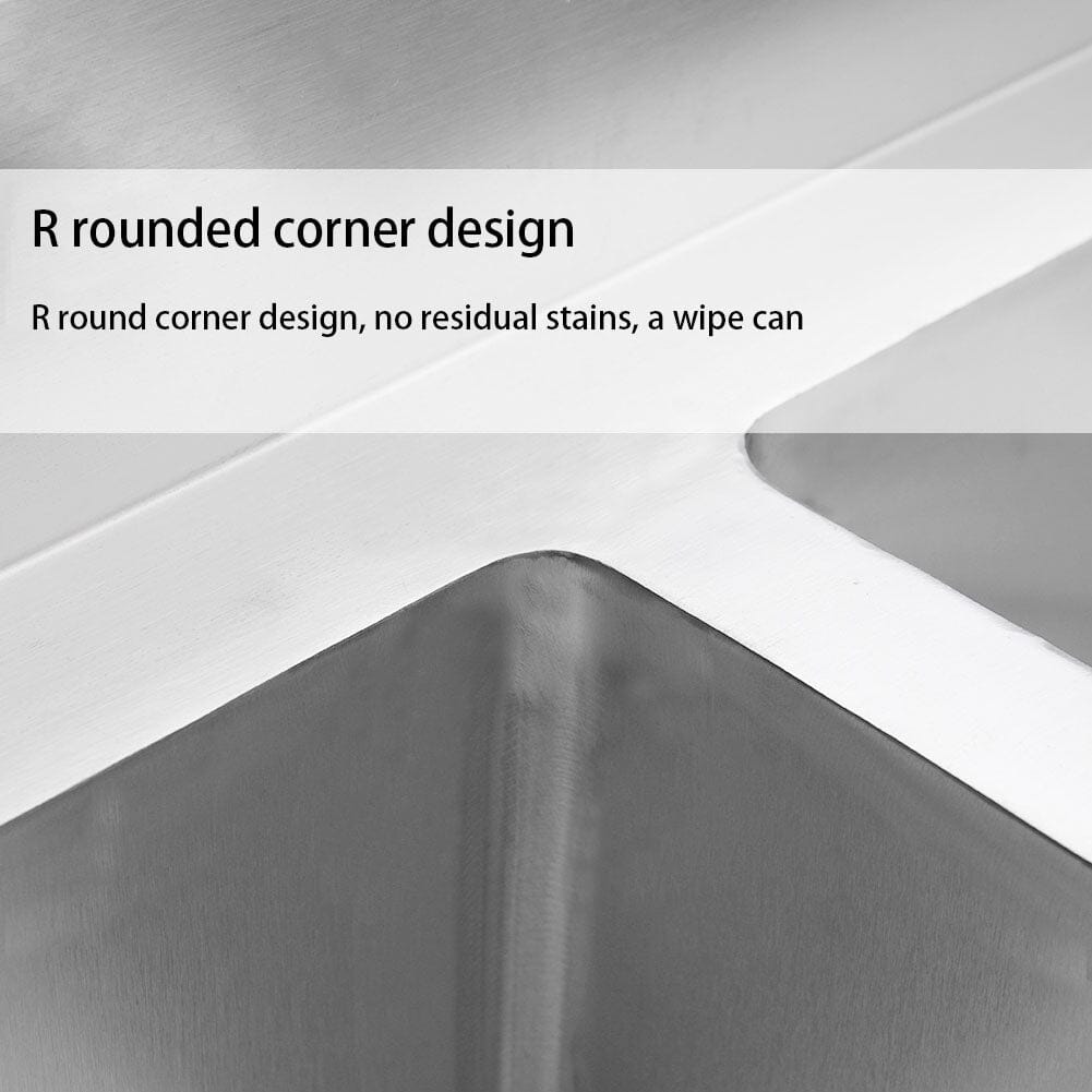 Commercial Kitchen Sink Stainless Steel Wash Basin Kitchen Sinks Living and Home