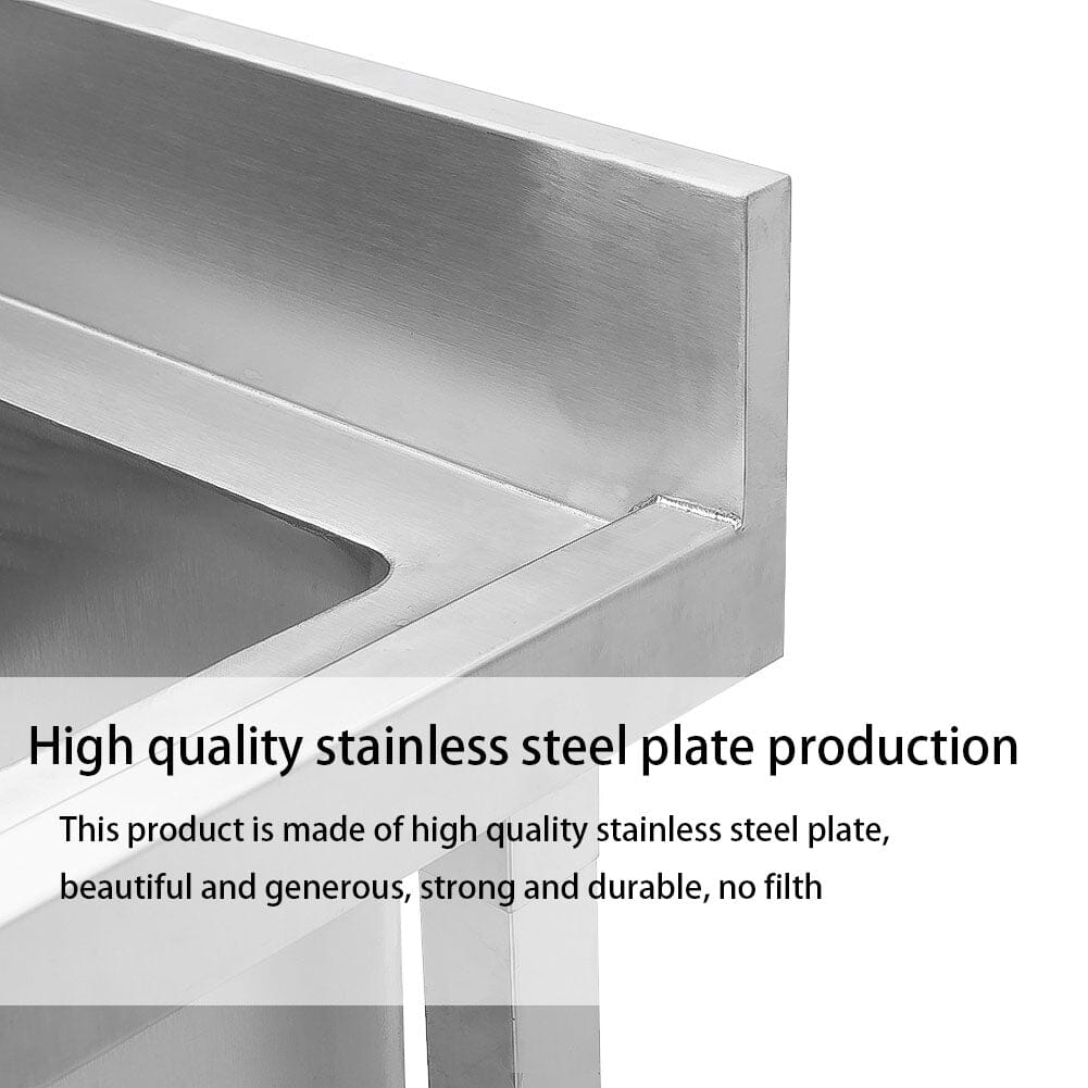 Commercial Kitchen Sink Stainless Steel Wash Basin Kitchen Sinks Living and Home