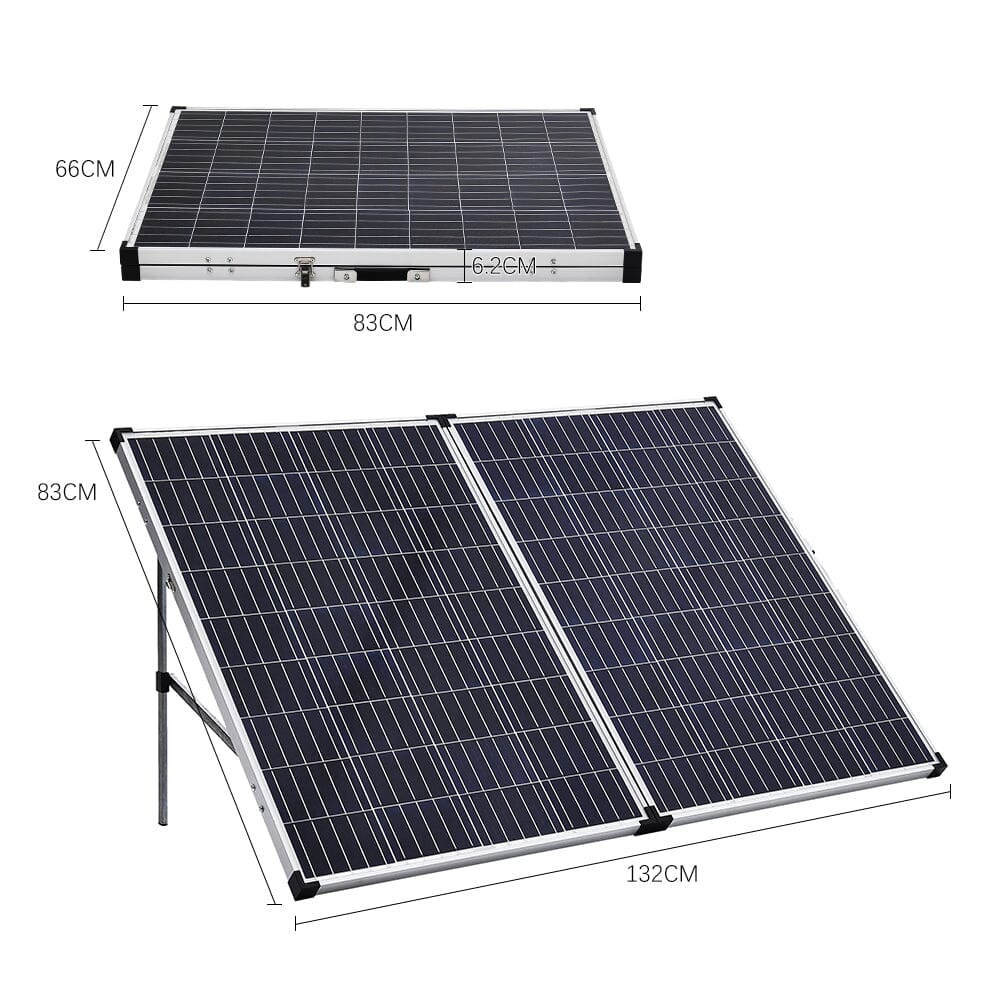 Portable Folding Solar Panel Kit Solar Panels Living and Home