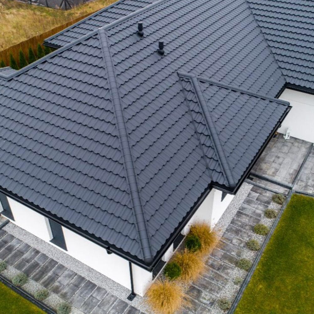 Golan Tiles Stone Coated Metal Roofing 5pcs Roofing Living and Home