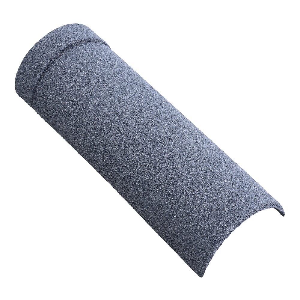 Half Round Ridge Tile Stone Coated Metal Roofing 10pcs Roofing Living and Home