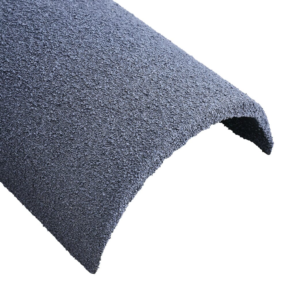 Half Round Ridge Tile Stone Coated Metal Roofing 10pcs Roofing Living and Home