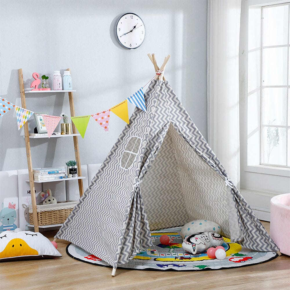Children Indian Tent Teepee Kids Indoor Play House – Living and Home