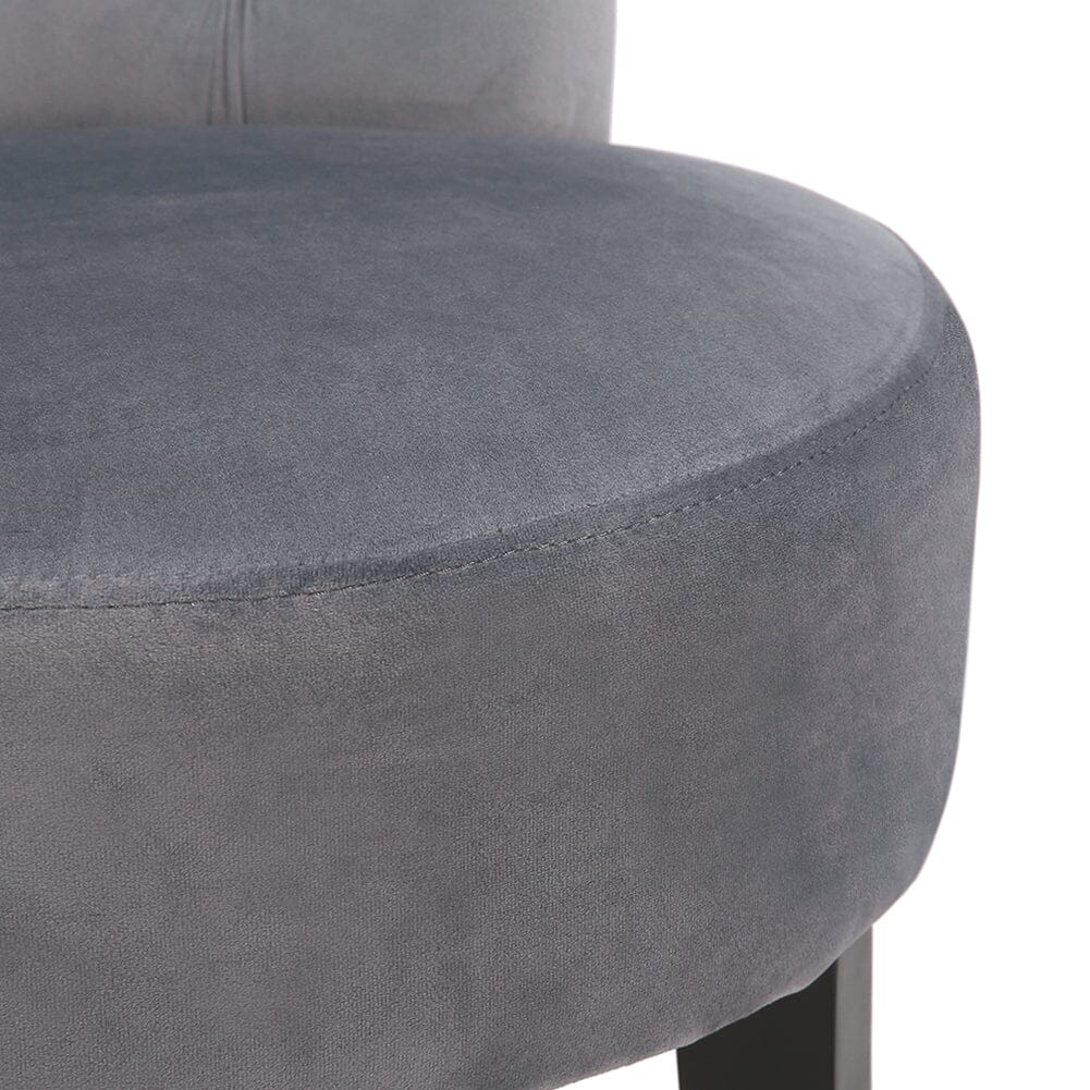 Modern Upholstered Buttoned Stool for Dressing Table Cocktail Chairs Living and Home