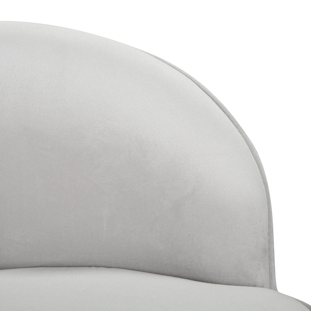 Modern Velvet Dressing Table Stool with Solid Wood Legs Cocktail Chairs Living and Home