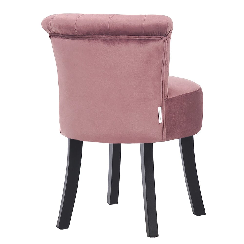 Modern Upholstered Buttoned Stool for Dressing Table Cocktail Chairs Living and Home