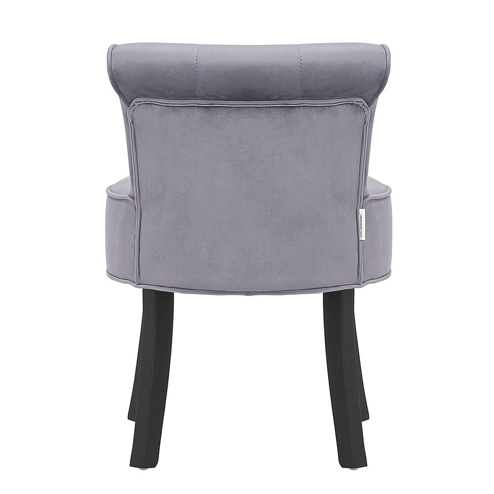 Modern Upholstered Buttoned Stool for Dressing Table Cocktail Chairs Living and Home
