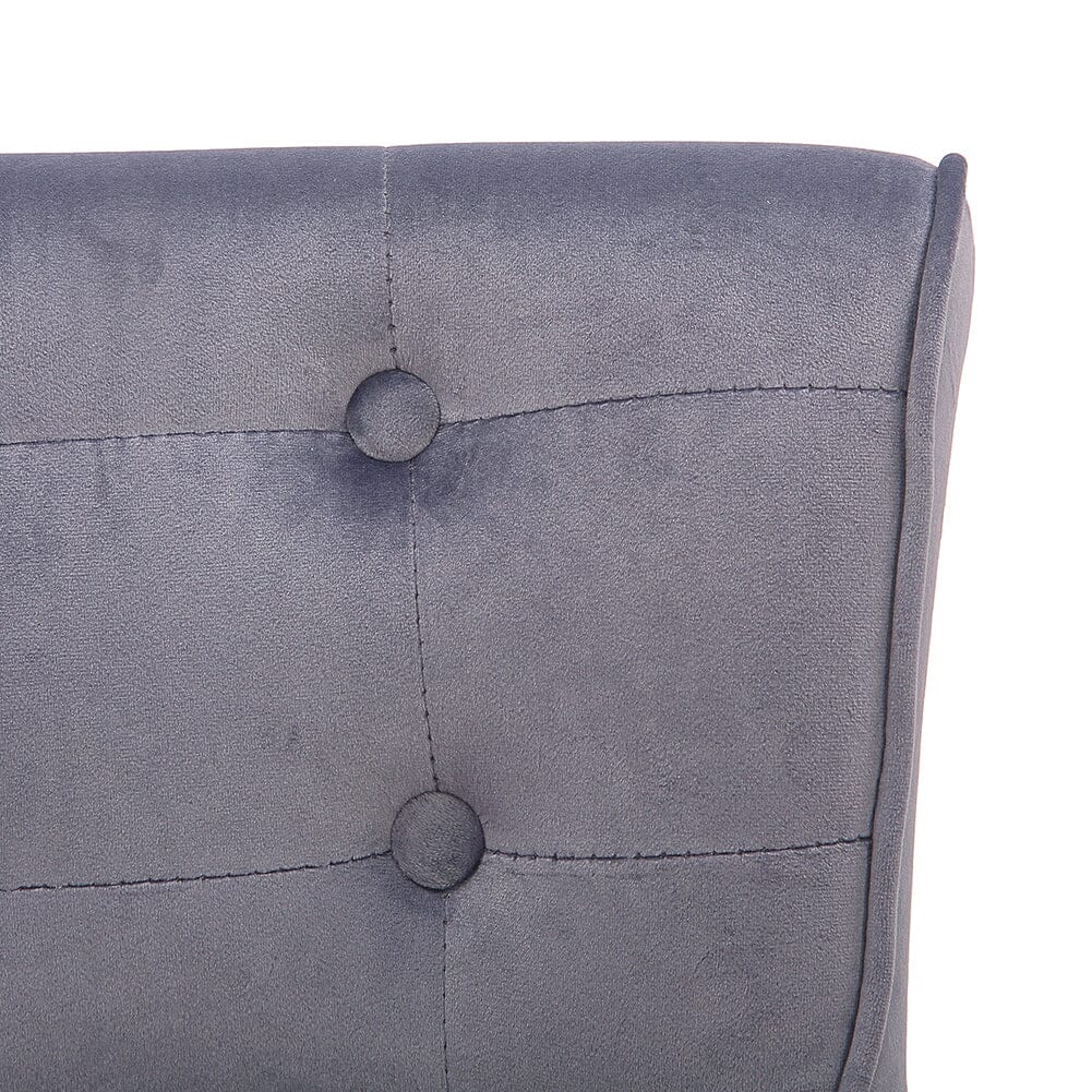 Modern Upholstered Buttoned Stool for Dressing Table Cocktail Chairs Living and Home