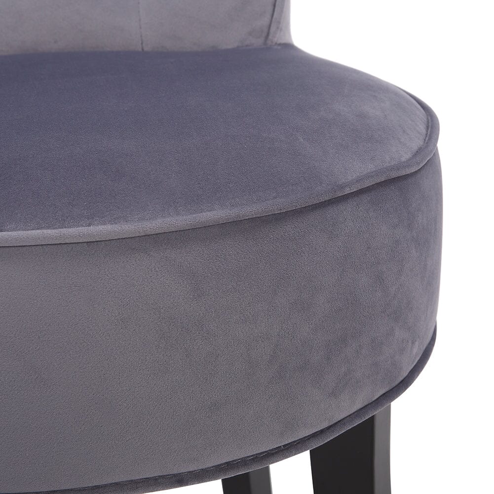 Modern Upholstered Buttoned Stool for Dressing Table Cocktail Chairs Living and Home