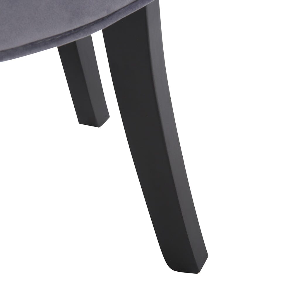 Modern Upholstered Buttoned Stool for Dressing Table Cocktail Chairs Living and Home