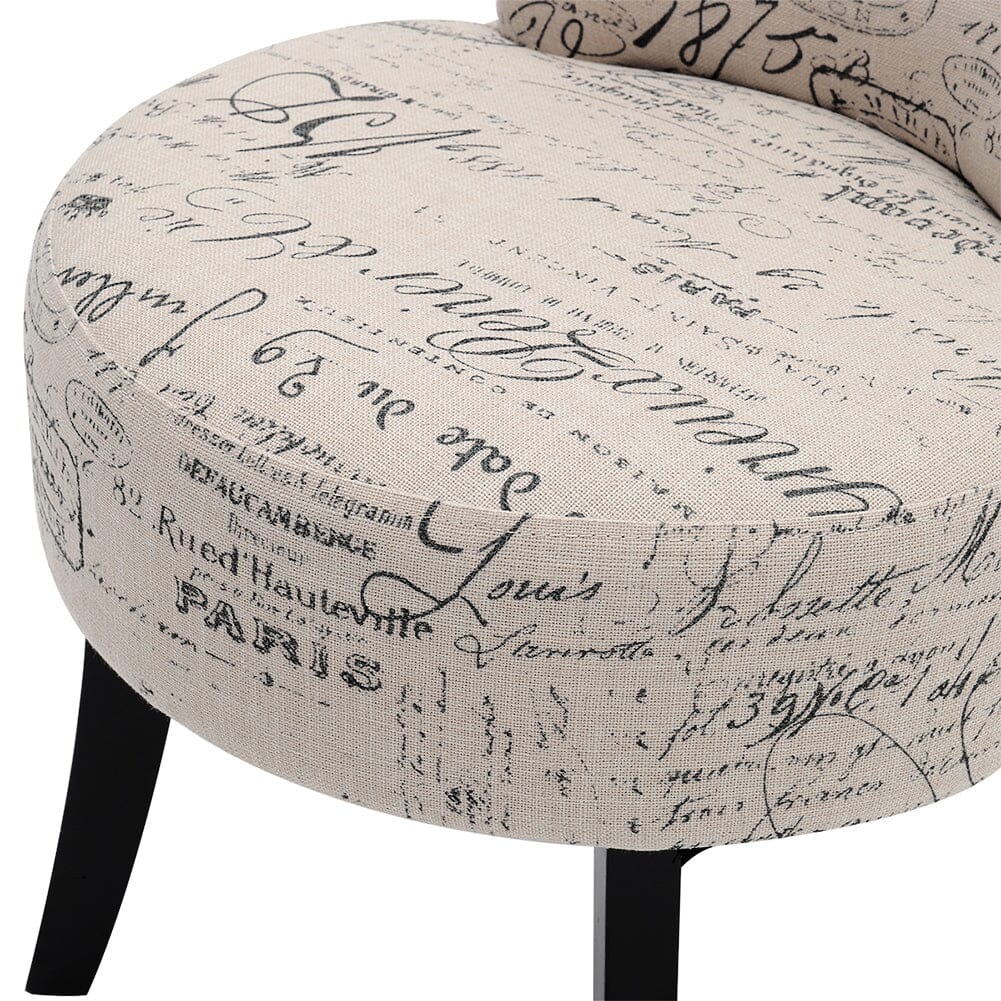 Modern Dressing Stool with Tech Fabric Cocktail Chairs Living and Home