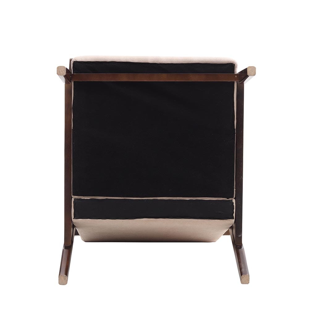 Direct Wooden Single Armchair Sofa Accent Chair Fabric Armchair Living and Home