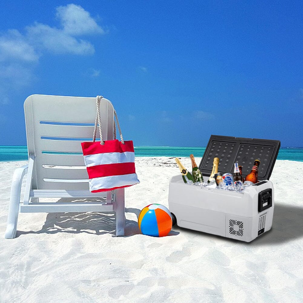 36L Portable Car Compressor Refrigerator for Camping Road Trip Living and Home