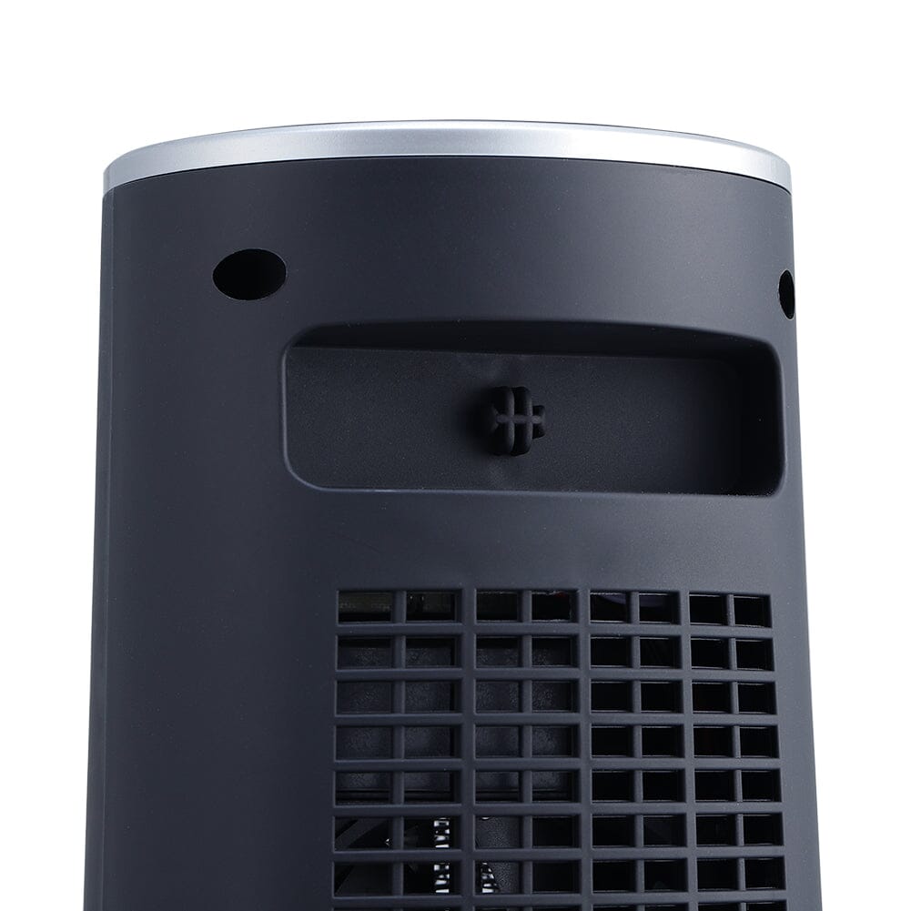 Intellectual Black Electric PTC Ceramic Heater with Remote Control Freestanding Patio Heaters Living and Home