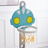 2-in-1 Adjustable Kids Basketball Hoop with Football Goal Kids Basketball Hoops Living and Home 