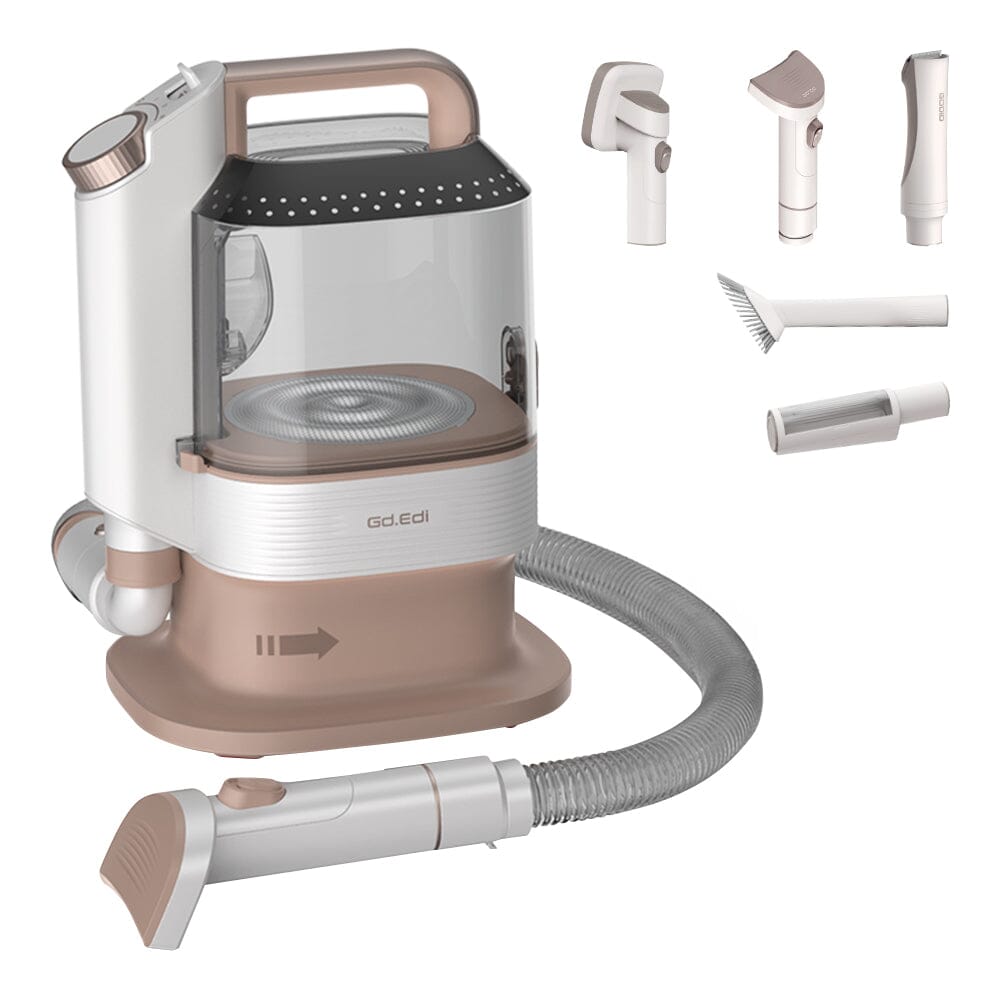 3.2L Pet Grooming Vacuum Kit with 6 Tools Pet Grooming Living and Home