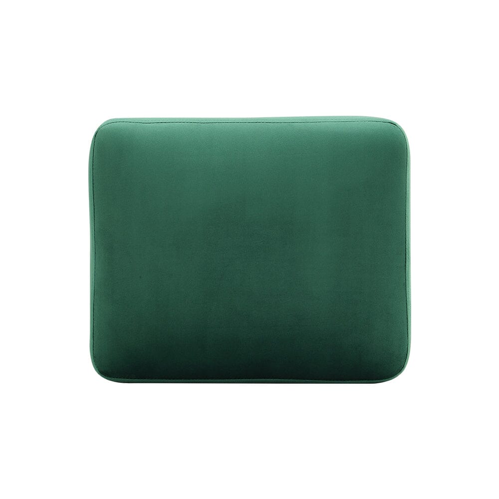 Wooden Legs Velvet Armchair Chair with Footrest Armchair Living and Home