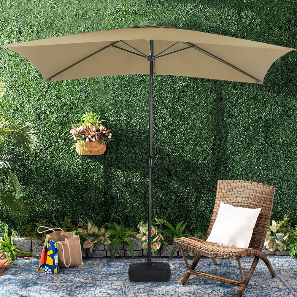 3M Sunshade Parasol Umbrella Easy Tilt for Outdoor Market Table Parasols Living and Home