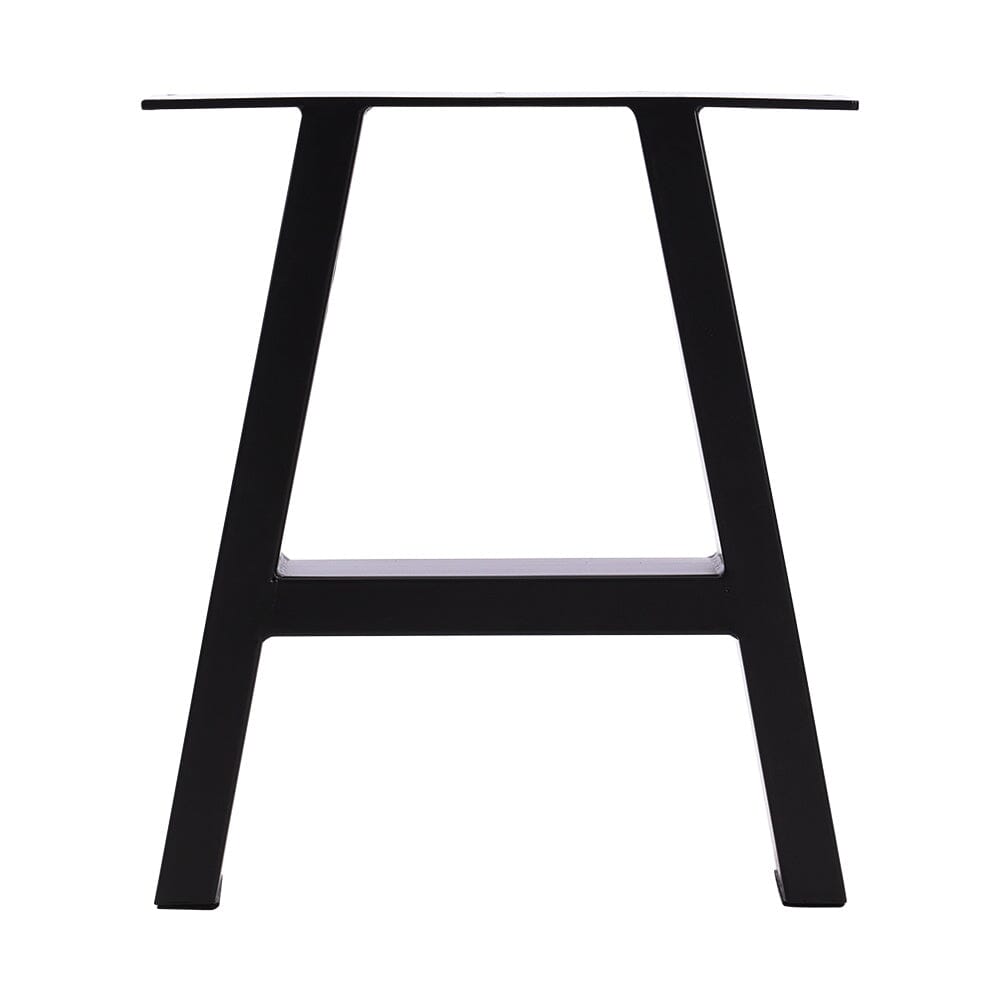 Set of 2 Heavy Duty Tube Metal Legs for Furniture Living and Home