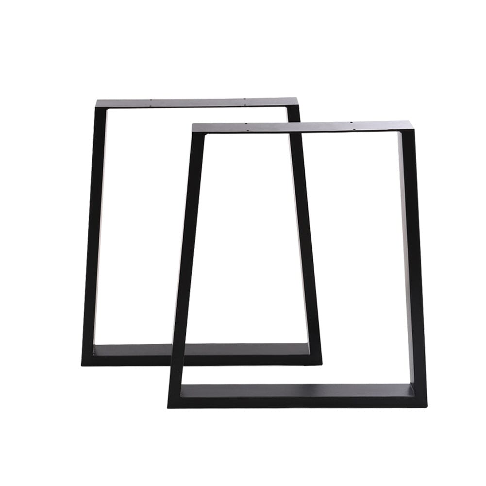 Industrial Set of 2 Table Legs DIY Steel Furniture Legs Living and Home