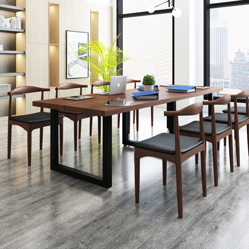 Industrial Heavy Duty Rectangular Iron Table Legs Living and Home