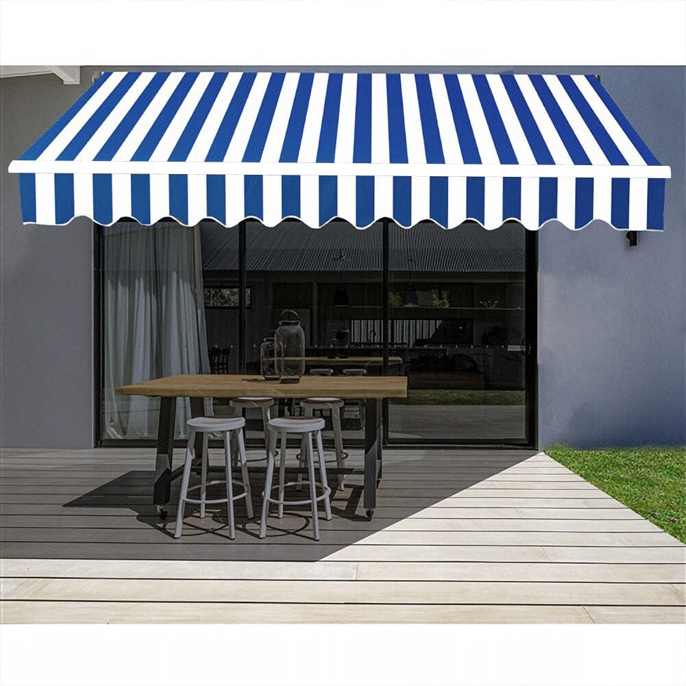 Manual Shelter Retractable Patio Awning Patio Awnings Living and Home