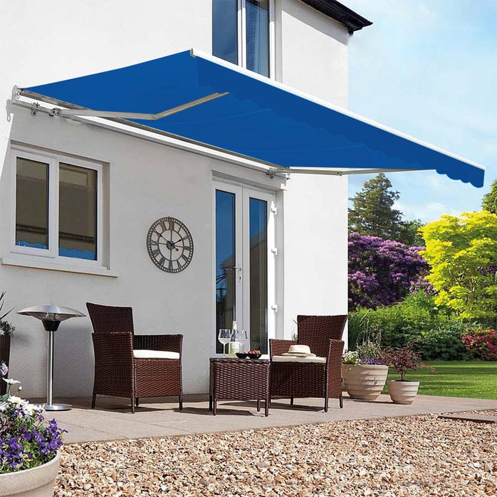 Manual Shelter Retractable Patio Awning Patio Awnings Living and Home