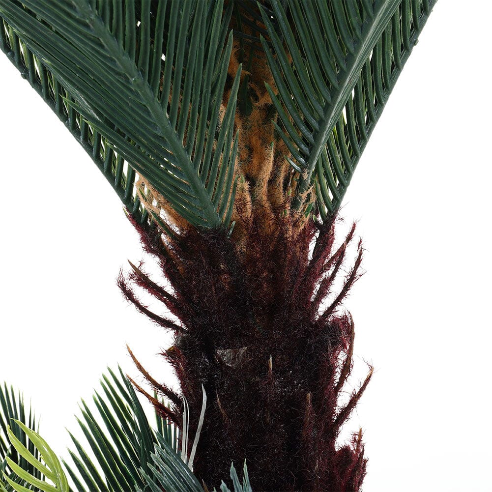 Artificial Double Cycas Decorative Plant in Planter Living and Home