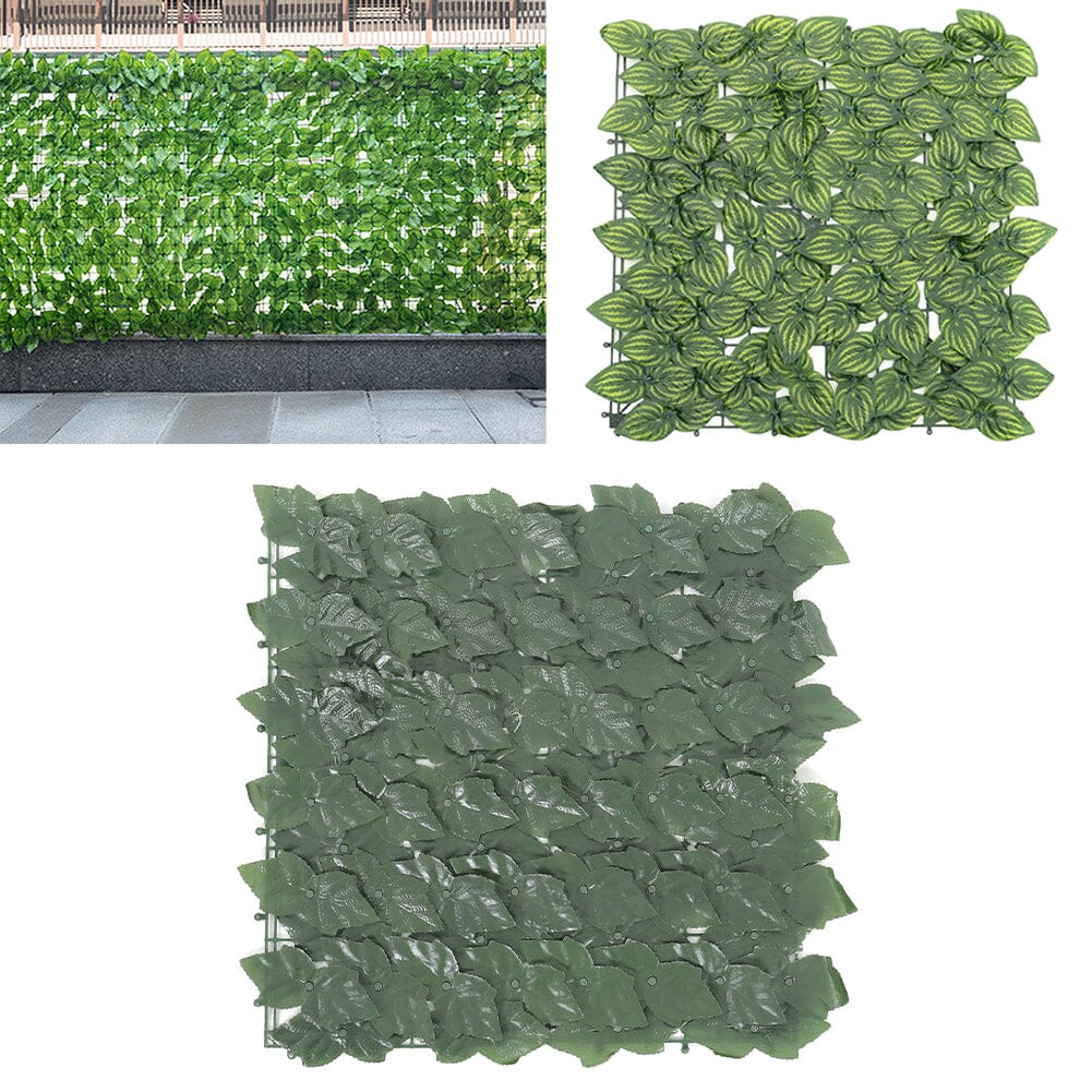 6PCS Artificial Grape Leaves Privacy Fence Living and Home