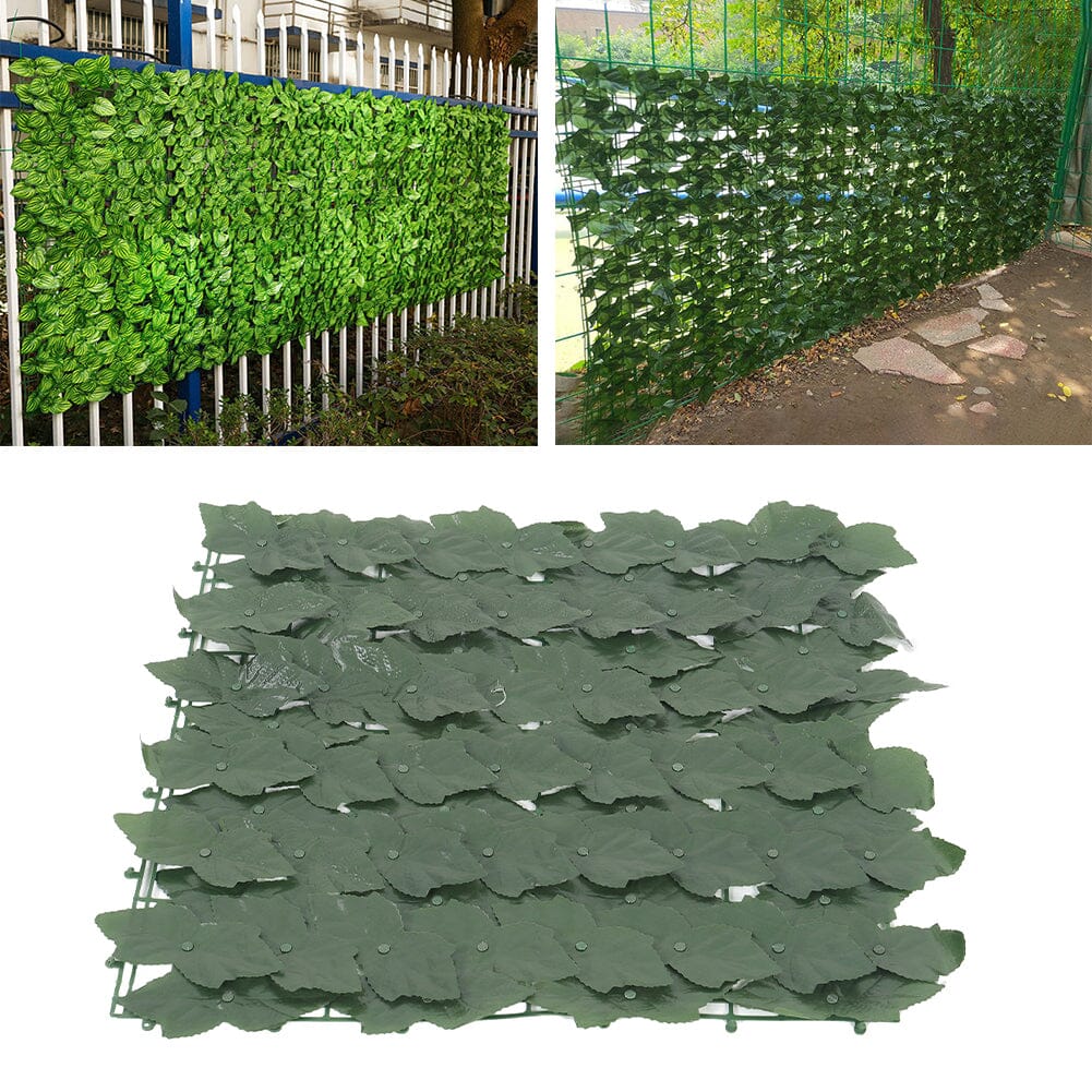 6PCS Artificial Grape Leaves Privacy Fence Living and Home