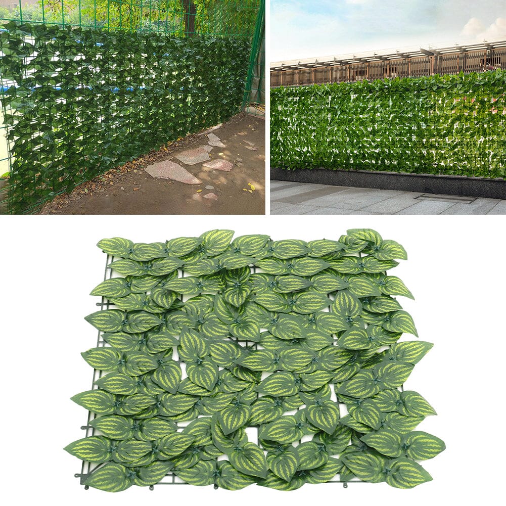 6PCS Artificial Grape Leaves Privacy Fence Living and Home