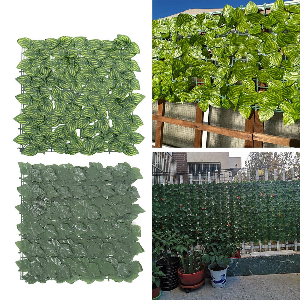 6PCS Artificial Grape Leaves Privacy Fence Living and Home