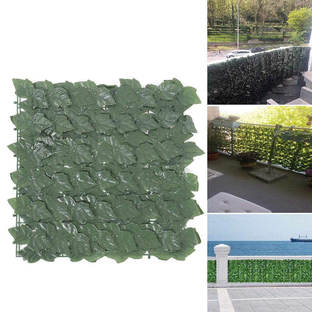 6PCS Artificial Grape Leaves Privacy Fence Living and Home