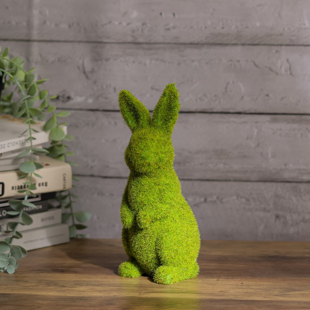 Moss Standing Bunny Rabbit Easter Garden Home Decoration Living and Home