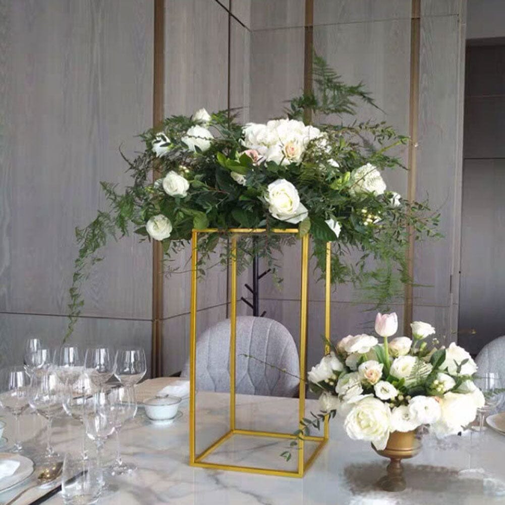 Metal Column Flower Stand for Wedding Decoration Can be Disassembled Plant Stands & Shelves Living and Home