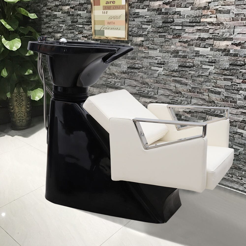 Salon Shampoo Bed Chair Washing Basin Sink Salon Chairs Living and Home